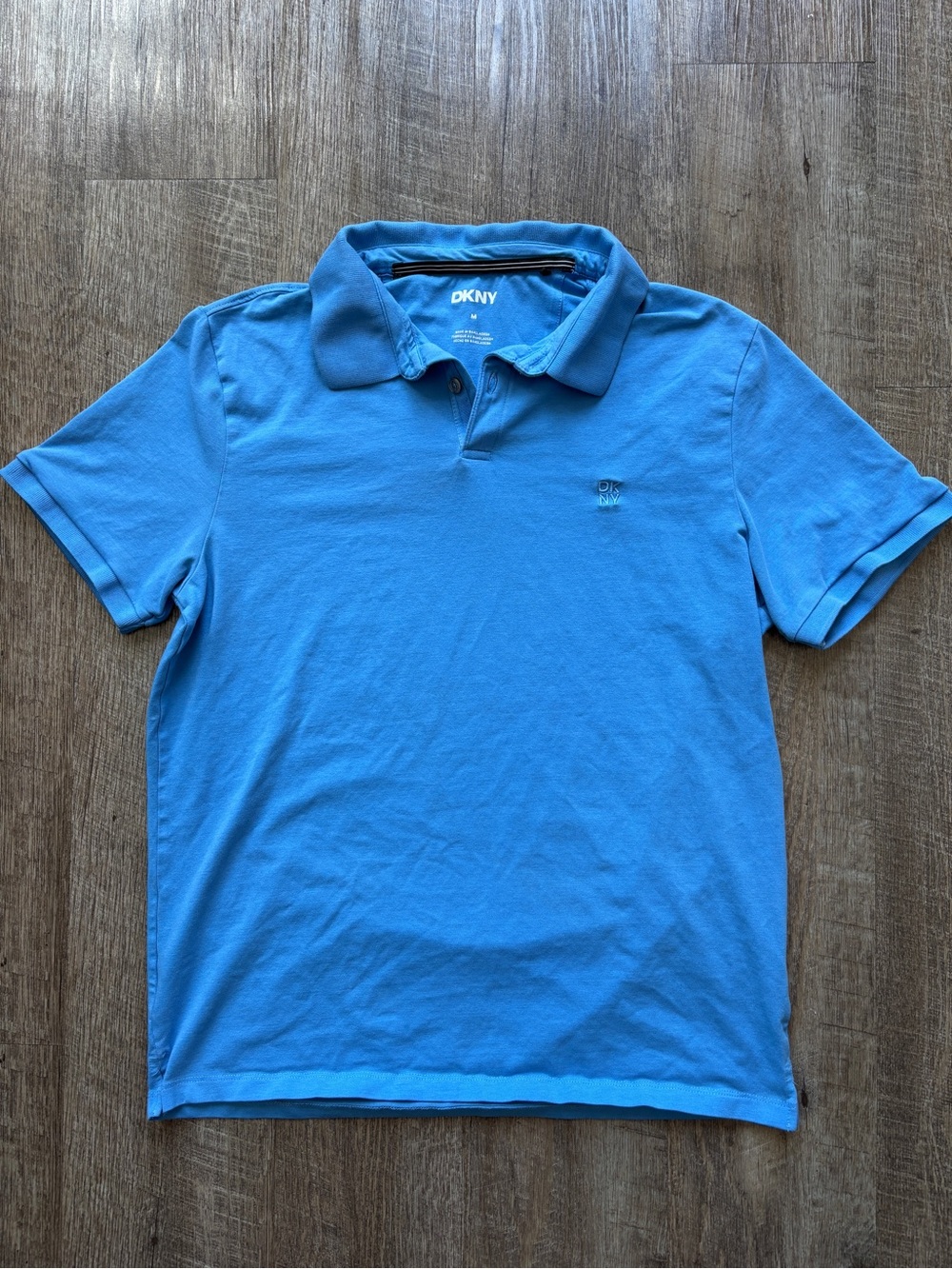 DKNY Men’s Light Blue Polo Shirt